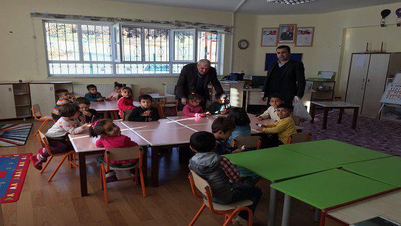 İlçe Milli Eğitim Müdürü Resul ACAR Çelikhan Anaokulunu ve Fatih Ortaokulunu Ziyareti Etti