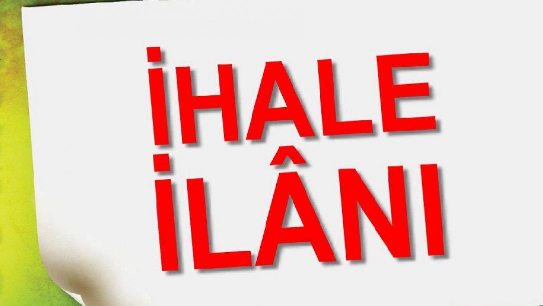 İHALE İLANI