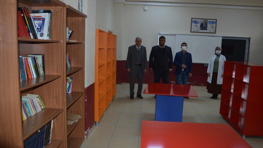 Askerhan İlk/Orta Okuluna Kütüphane Açılıyor