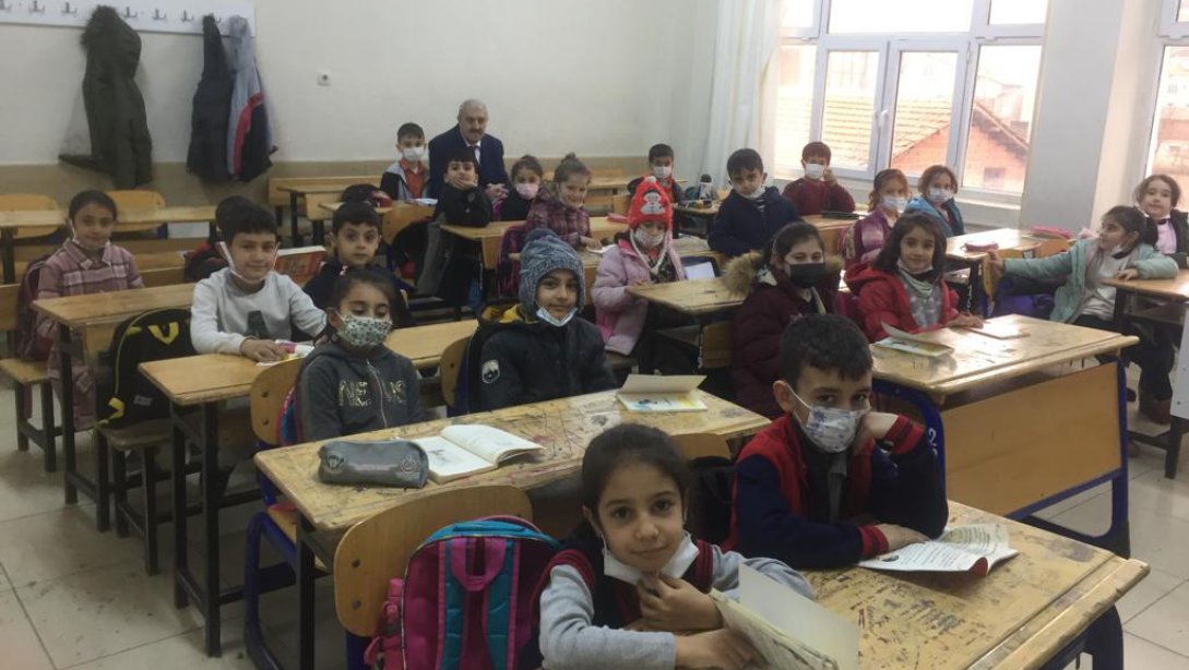 İlçe Milli Eğitim Müdürümüz Resul ACAR'ın Fatih, Atatürk ve Barbaros İlkokulu Ziyaretleri