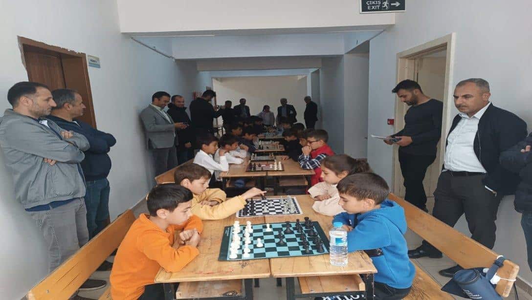 İlçemizde İlkokullar Arası Satranç Turnuvası Düzenlendi